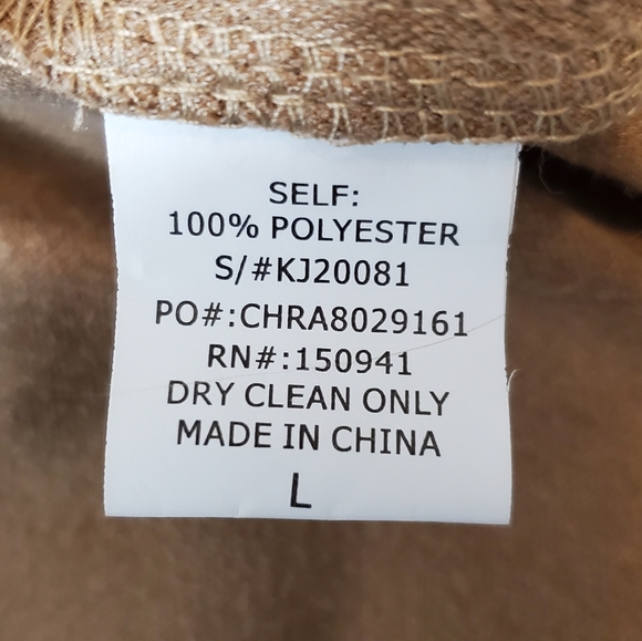 Chloah Tan Embroidered Fringe  Boho Kimono - Picture 12 of 12